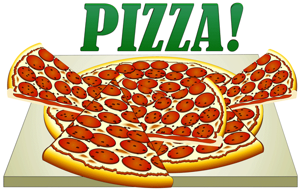 Pizza Party - Clip Art