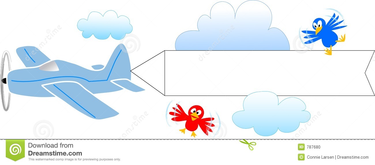 Plane Pulling Banner Clipart. 1000  images about airplane .