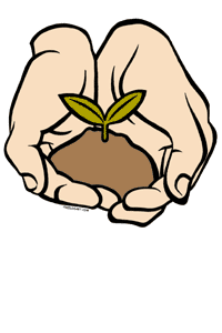 Planting seeds, Clipart .
