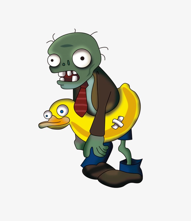 diving zombie, Plants Vs. Zombies, Diving PNG Image and Clipart