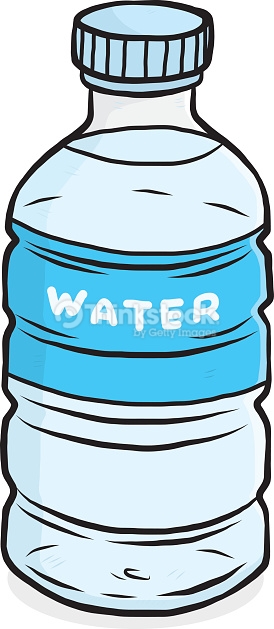 water plastic bottle : Vector Art