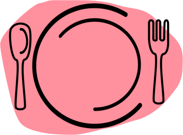 plate-and-fork-clip-art- .