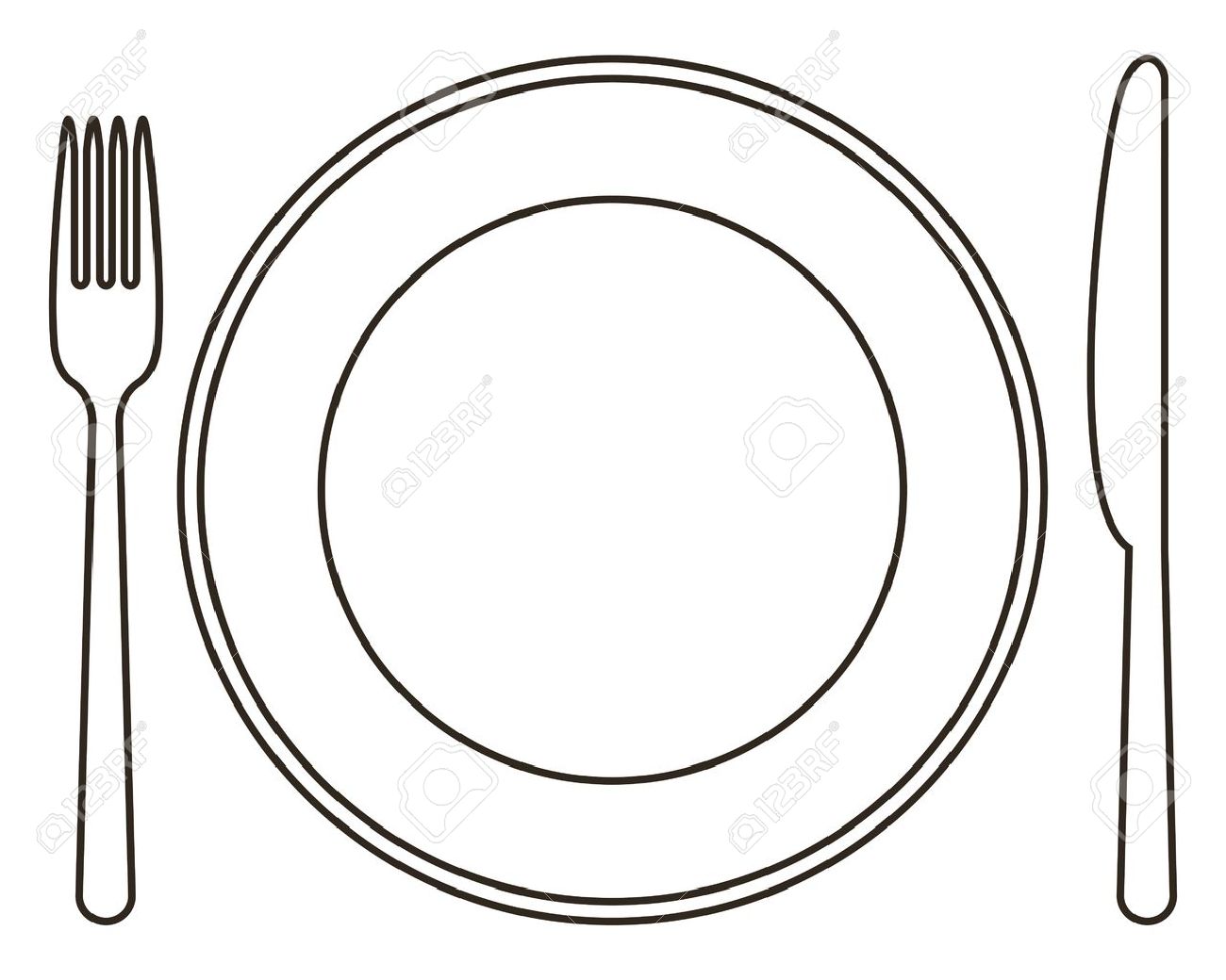 plate clipart 2