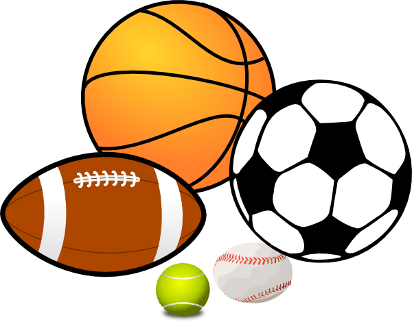Play Sports Clip Art At Vecto - Sports Balls Clipart