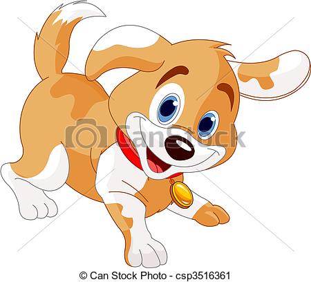 ... Playful puppy - Very cute - Free Puppy Clipart