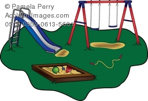outside playground clipart
