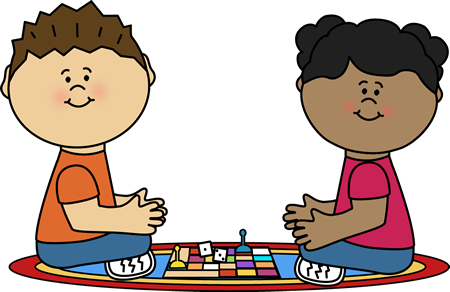 Playing Board Game Clip Art - Board Game Clipart