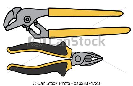 Clipart of pliers k30364733 -