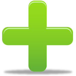 Plus Sign Green Icon, . - Plus Sign Clipart