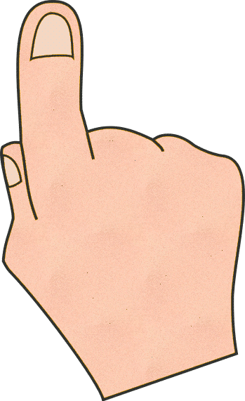 Pointing Hand Http Www Wpclip - Hand Pointing Clipart