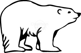 Polar bear bear clip art . - Polar Bear Clip Art