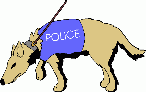 Police Dog Coloring Pages Cli