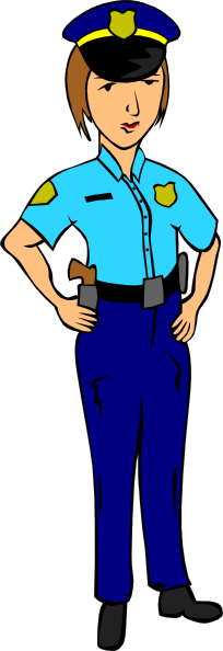 police officer clipart