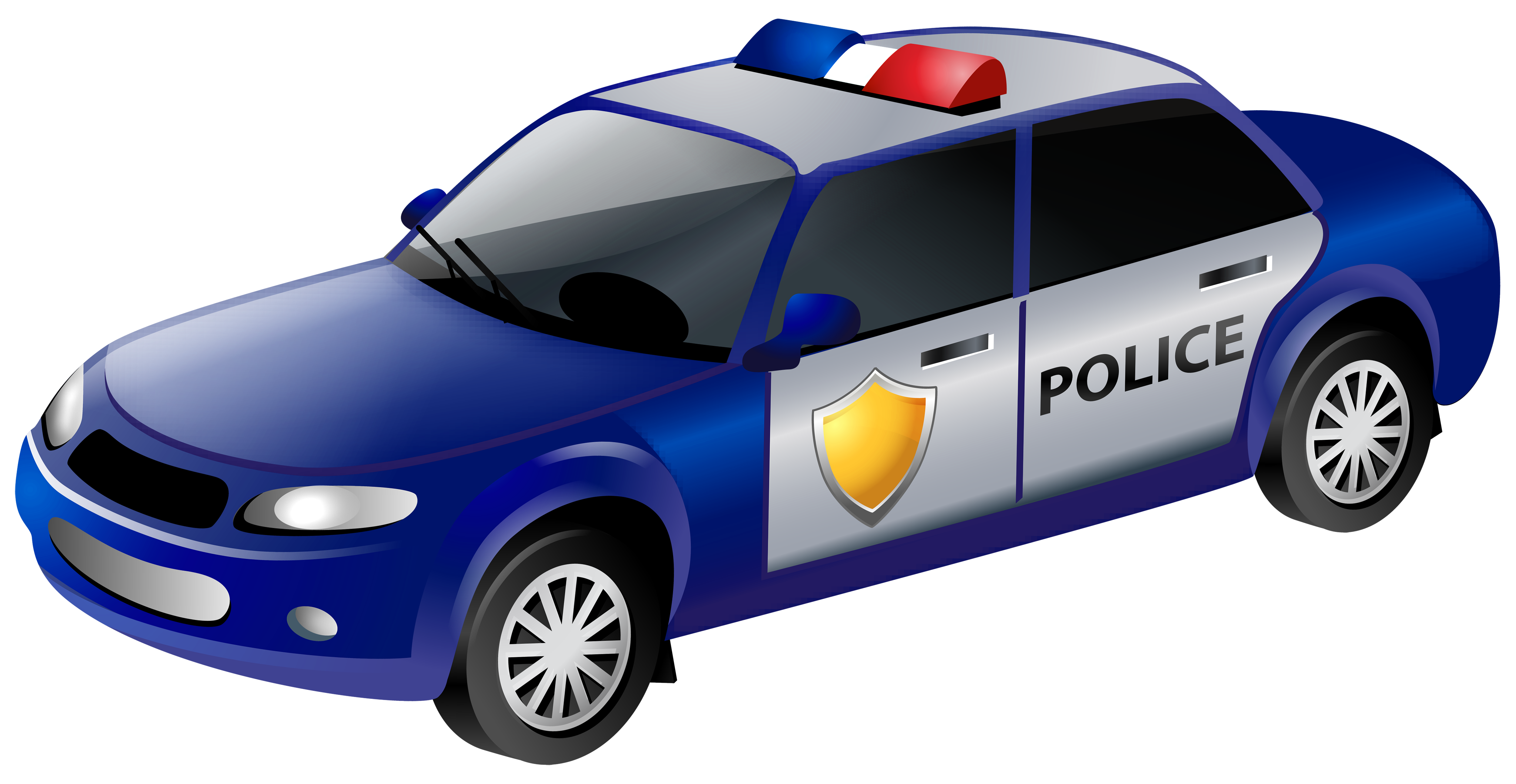 Free Police Car Clip Art