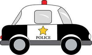 Police Car Clipart Image: clip .