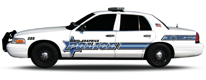 Police car clipart free image