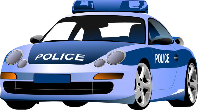 Police clipart animated free  - Clipart Police Car