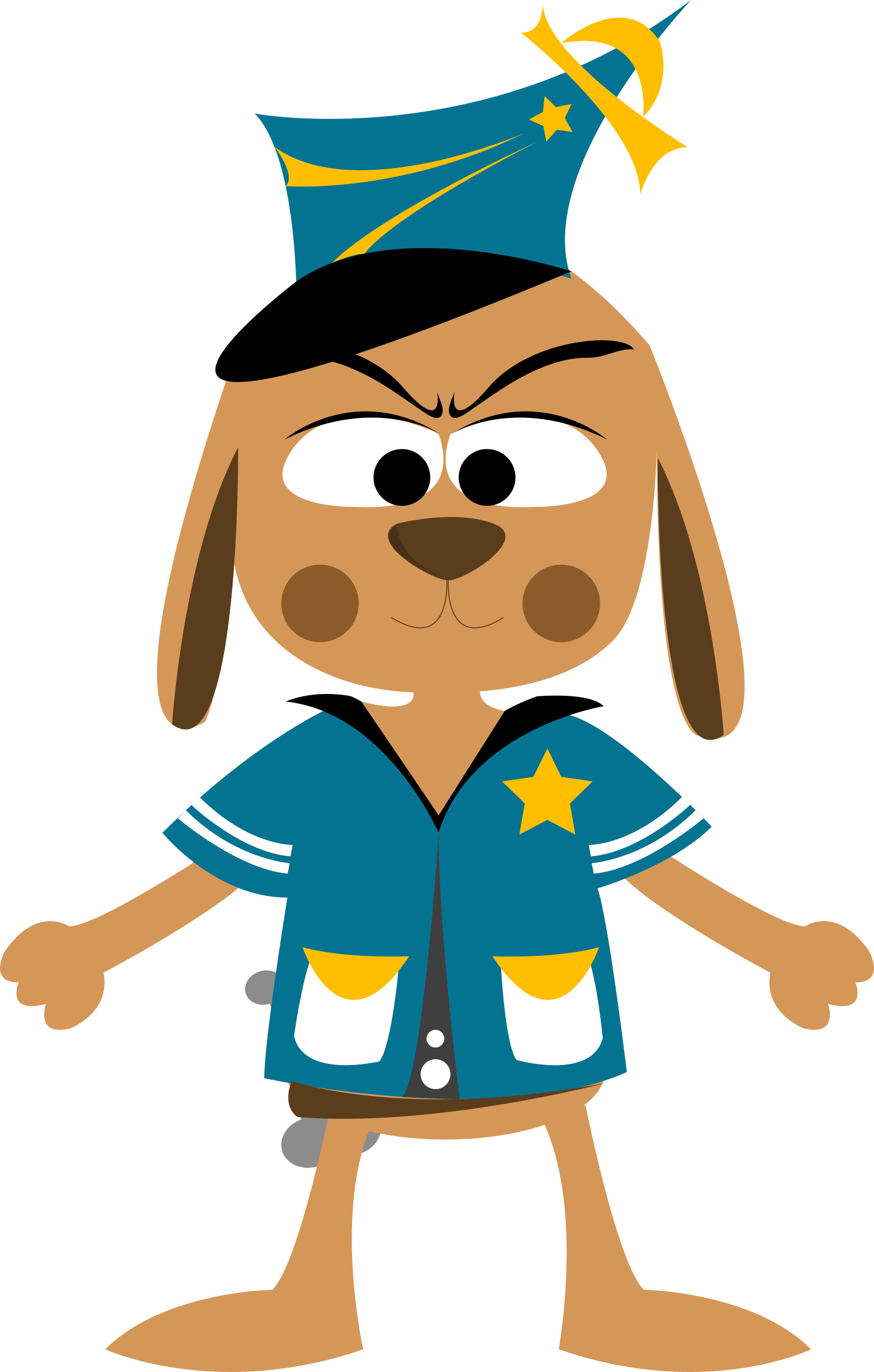 ... Police dog clipart ...