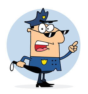 Free police car clipart
