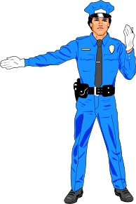 Police Law Enforcement Clip A - Policeman Clip Art