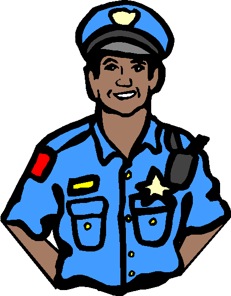 Police Man Clip Art - clipartall .