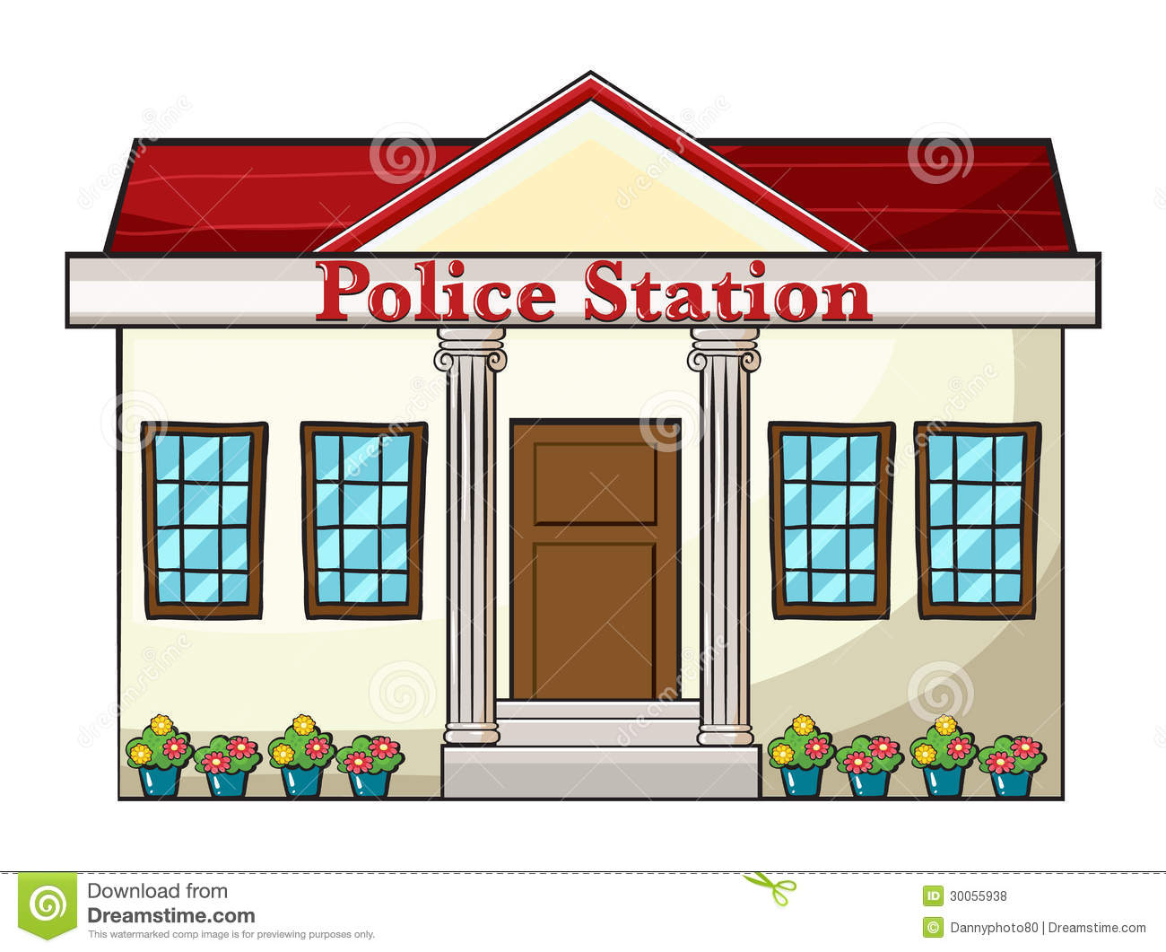 Police Station Royalty Free Stock Photos Image 30055938