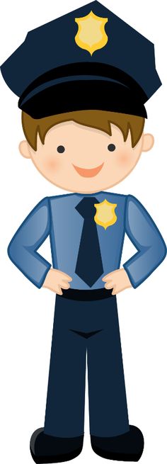 Officer Clipart Black And Whi