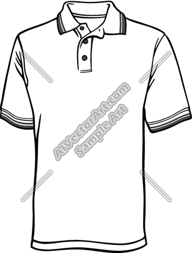 Menu0027s Polo Shirt - Polo Shirt Clipart