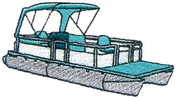 Pontoon Boat Clip Art ... Resolution 350x195 .