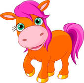 pony girl; pony riding ... - Pony Clip Art