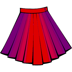 Poodle Skirt Clipart - Skirt Clipart