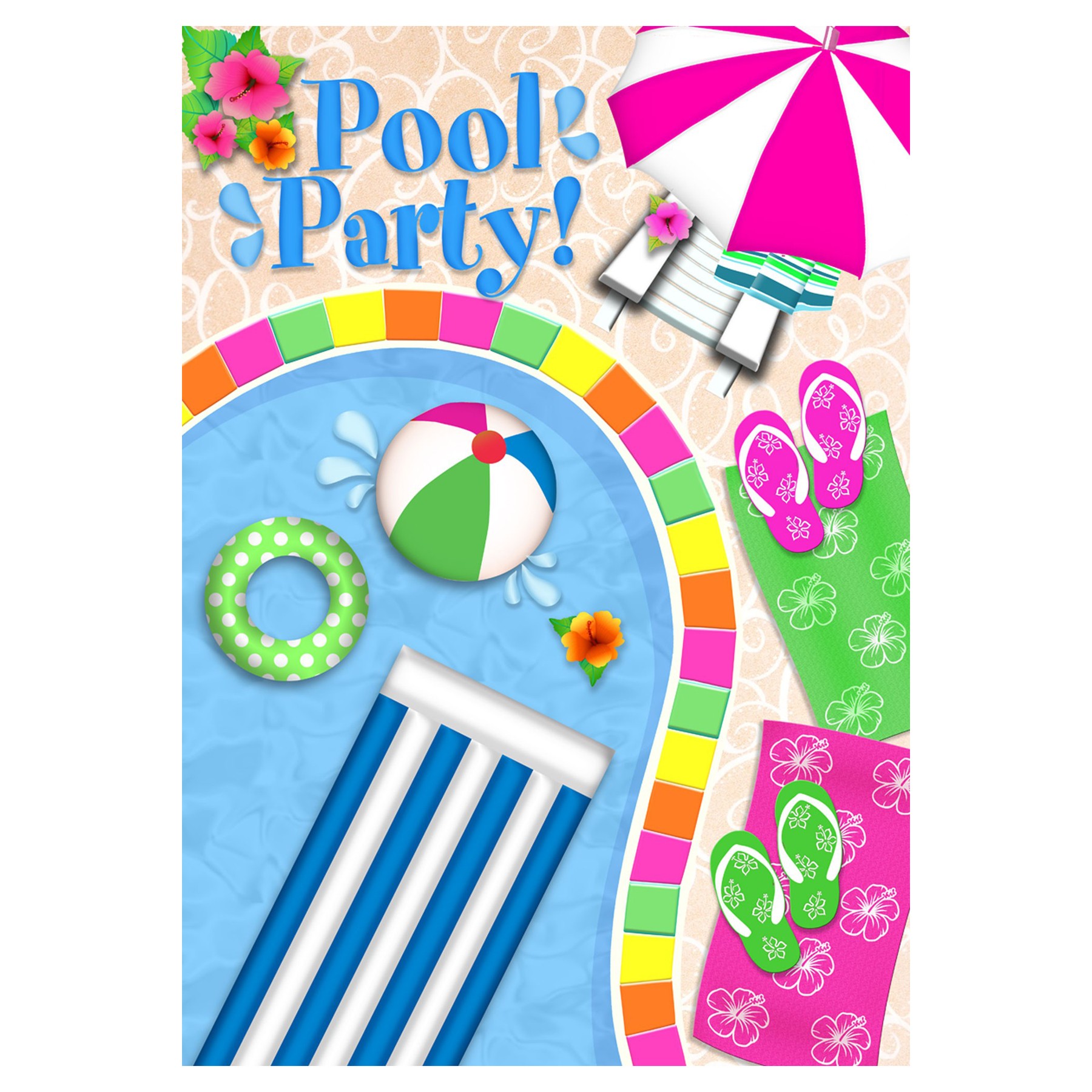 pool clipart - Pool Party Pictures Clip Art