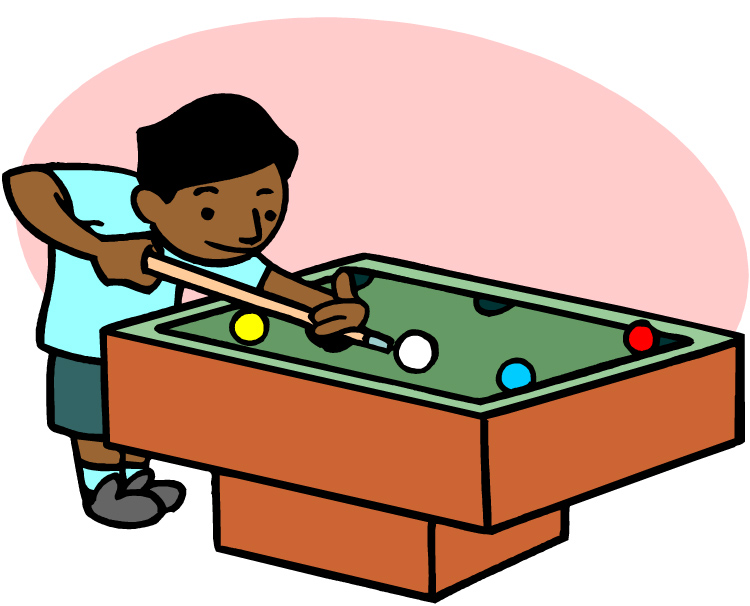 Pool Clipart - Pool Table Clipart