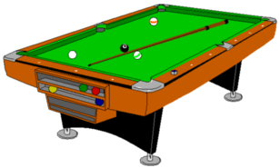 Pool Table - Pool Table Clipart