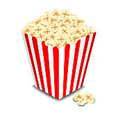 popcorn clipart