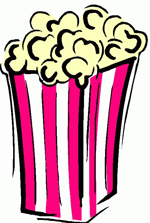 Popcorn Clip Art Outline | Clipart library - Free Clipart Images