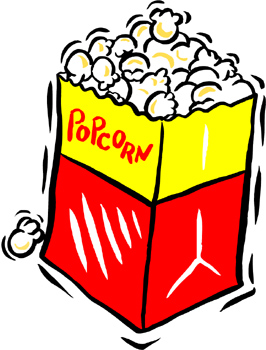 Free popcorn clipart pictures