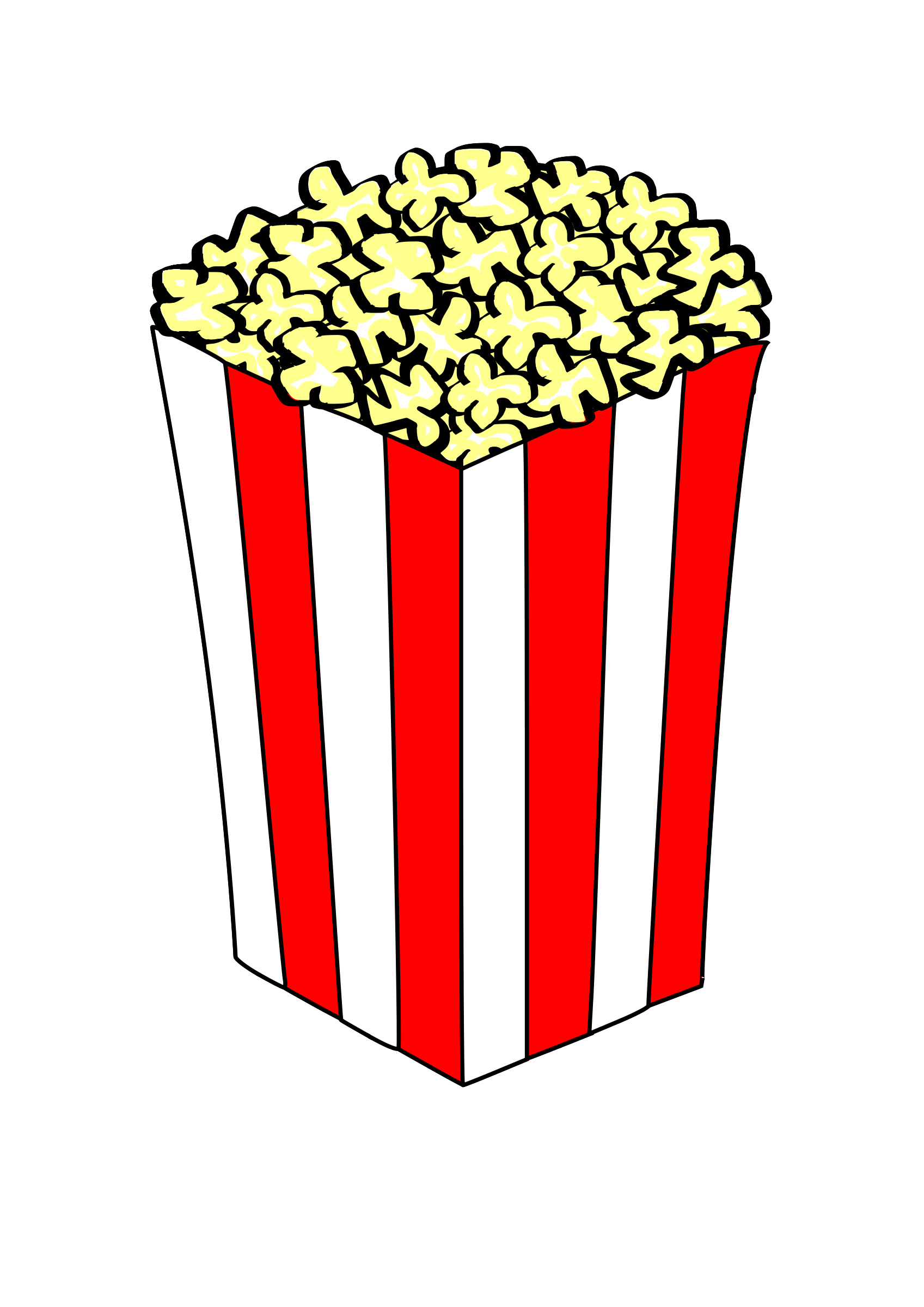 Clipart Popcorn Clipart