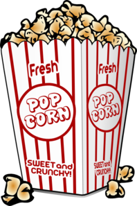 popcorn clipart