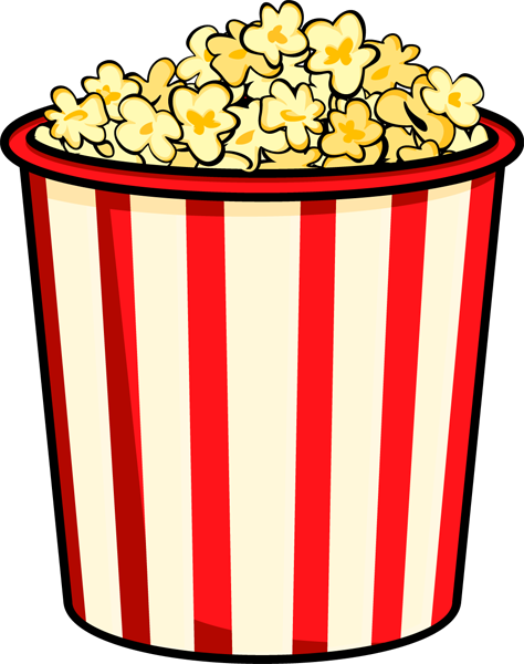 Popcorn kernel clipart free c - Clipart Of Popcorn