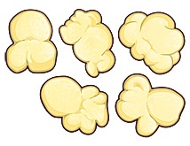 Copies Of The Yellow Popcorn 
