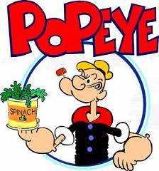 Popeye and his spinach