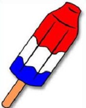 Popsicle. 3 flavor popsicla - Popsicle Clip Art