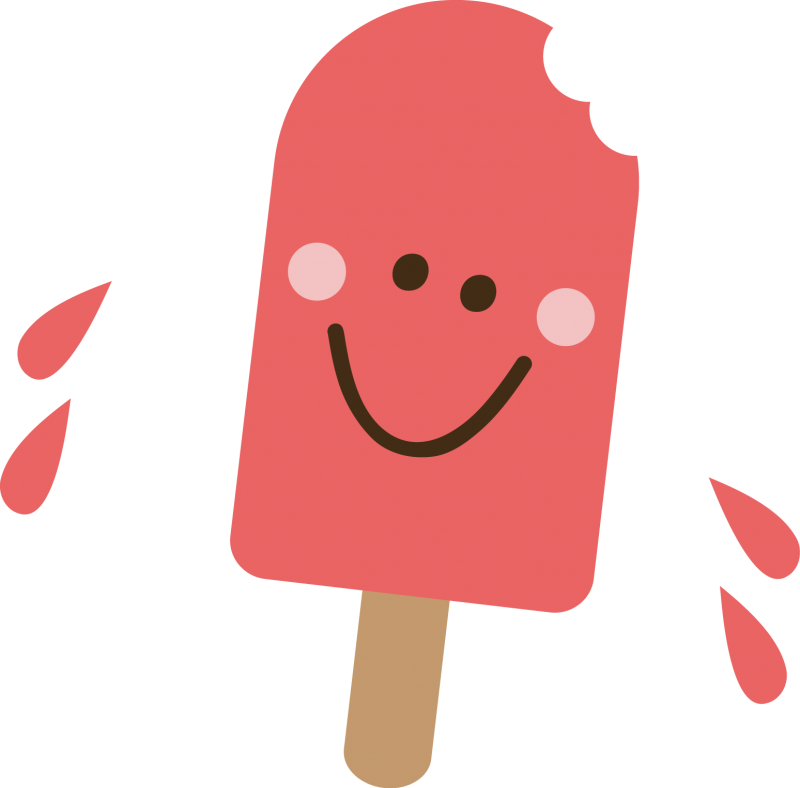 Popsicle clip art with faces 