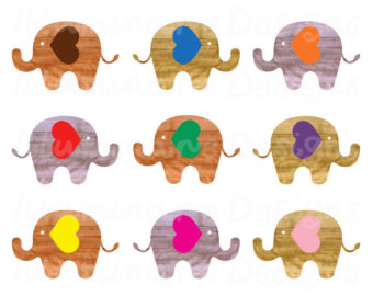 Popular items for elephant cl - Free Clipart Commercial Use