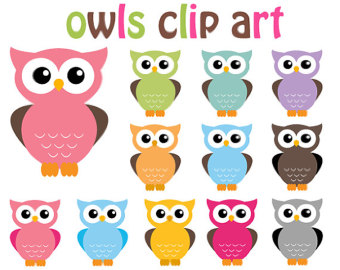 Popular items for owls clip a - Free Commercial Use Clipart