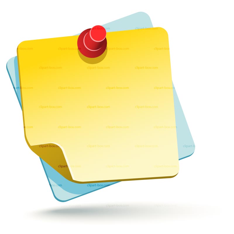 Post It Notes Clipart | Clipa