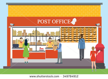 Post Office Clip Art Set:This