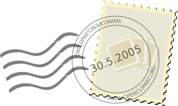 Postage Stamp clip art - Stamp Clip Art