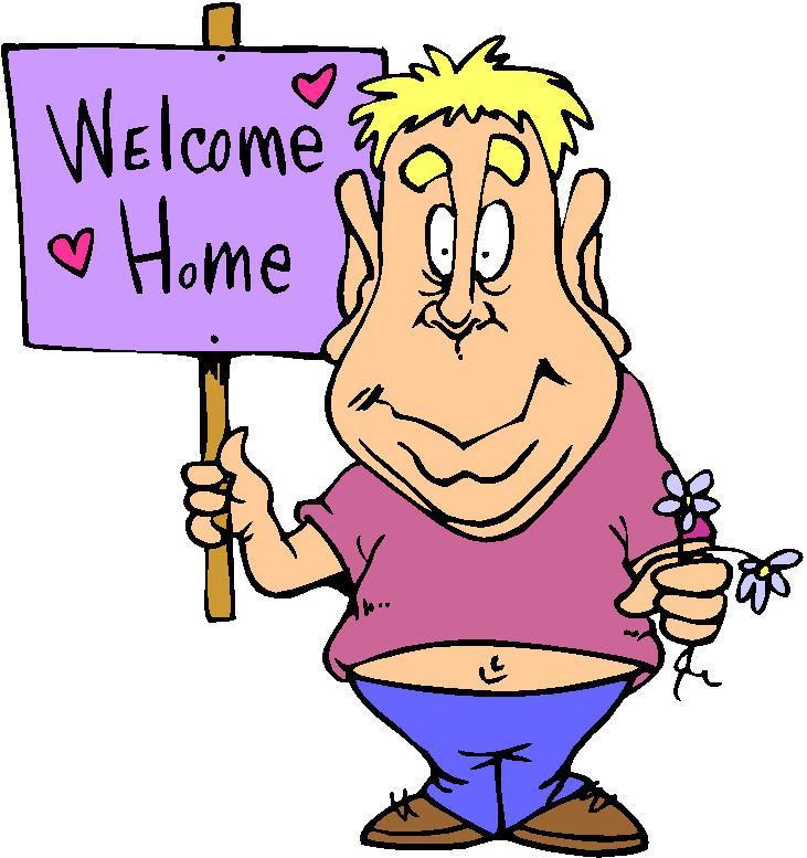 Poster Welcome Home Clipart